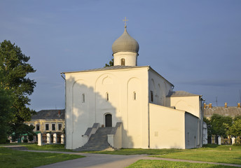 Fototapeta premium Церковь Успения Пресвятой Богородицы на Торгу. Великий Новгород