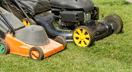 Obraz premium lawnmower
