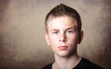 Young boy portrait