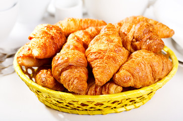 fresh croissants