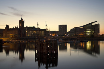 Obraz premium CARDIFF BAY