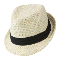 A vintage white hat