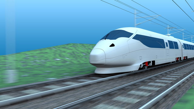 High speed rail.	