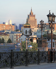 Moscow. View from the Patriarshiy bridge