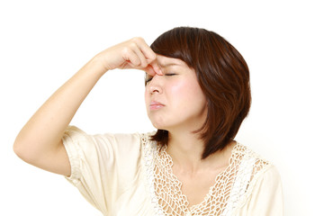 Obraz premium 疲れ目