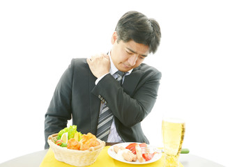 疲れたビジネスマン