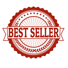 Obraz premium Best seller stamp
