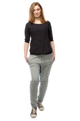 Obraz premium Confident friendly young woman