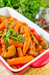 baked vegetables