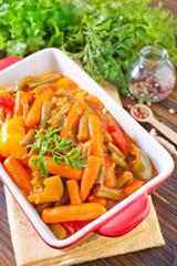 baked vegetables