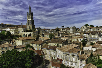 Fototapeta na wymiar Saint-Emilion, France