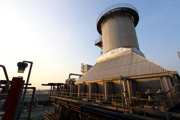 Obraz premium Power station for making Electricity.