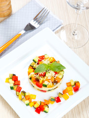 Couscous with vegetables