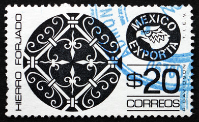 Postage stamp Mexico 1978 Wrought Iron, Mexican Export