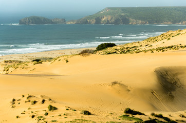 Sardegna, dune della spiaggia di Torre dei Corsari