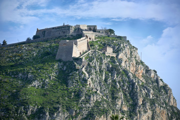 Fototapeta na wymiar Palamidi castle Argolida Greece