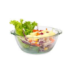 Isolated Salad