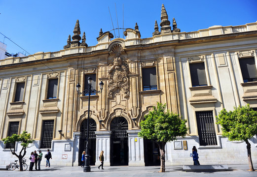 Edificio de Correos, Sevilla, Espa&ntilde;a