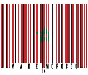 Made in Morocco - Barcode