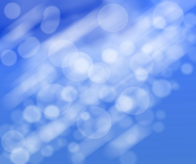 Fototapeta premium Beautiful defocused blue background