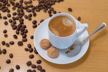 Espresso mit Amerettini