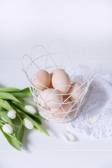 easter eggs, boilde eggs for breakfast
