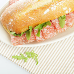 Sandwich, food background