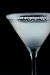 margarita cocktail de profil