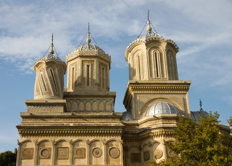 Obraz premium Beautiful monastry in Arges,Romania