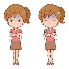 女性/寒気
