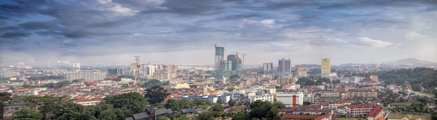 Fototapeta na wymiar Malakka Pejzaż Panorama