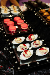 Sweets on fancy display