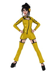 Obraz premium 若い女性