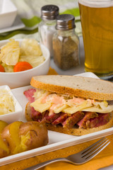St Patricks Day Reuben Sandwich