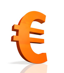 Icon of currency symbol of the Euro