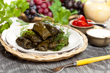 Stuffed Grape Leaves