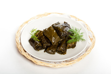 Turkish Stuffed grape leaves
