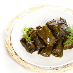 Dolma or Stuffed Grape Leaves, Azerbaijan, Turkish cuisine