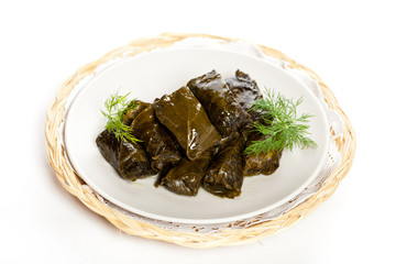 Dolma or Stuffed Grape Leaves, Azerbaijan, Turkish cuisine