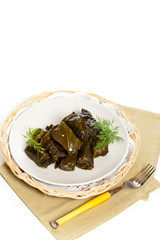 Dolma or Stuffed Grape Leaves, Azerbaijan, Turkish cuisine