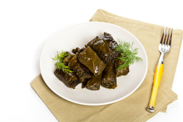 Dolma or Stuffed Grape Leaves, Azerbaijan, Turkish cuisine