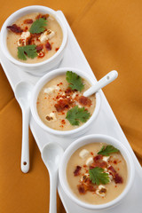 Chilled Corn and Bacon Soup
