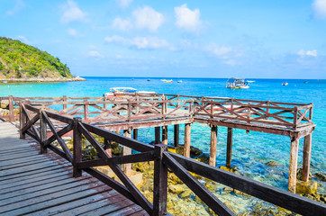 Koh larn beach island at Pattaya Thailand
