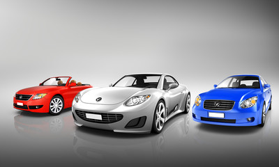 3D Collection of Modern Cars