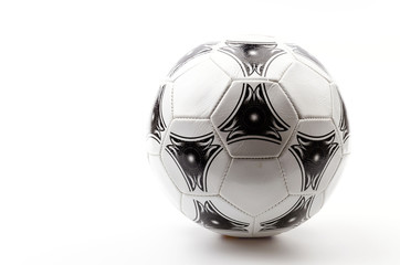 Naklejka premium Soccer ball isolated white background