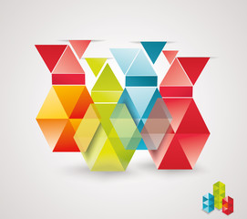 Modern Design template isometric style.