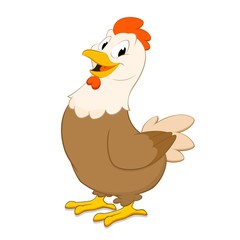 Cartoon Hen
