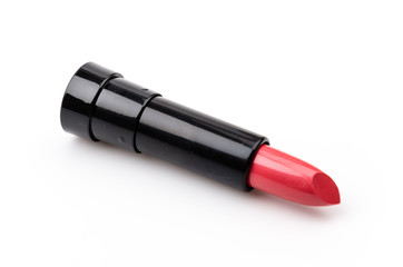 Lipstick isolated white background