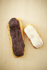 Cream eclairs