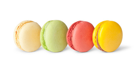 Tasty colorful macaroon